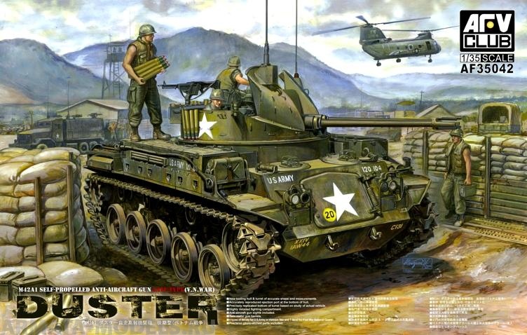 AF35042 Танк M42A1 (Latest -version) AFV CLUB