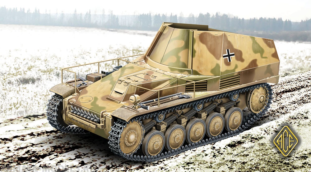 ACE72502 Подвозчик боеприпасов на базе Wespe ACE