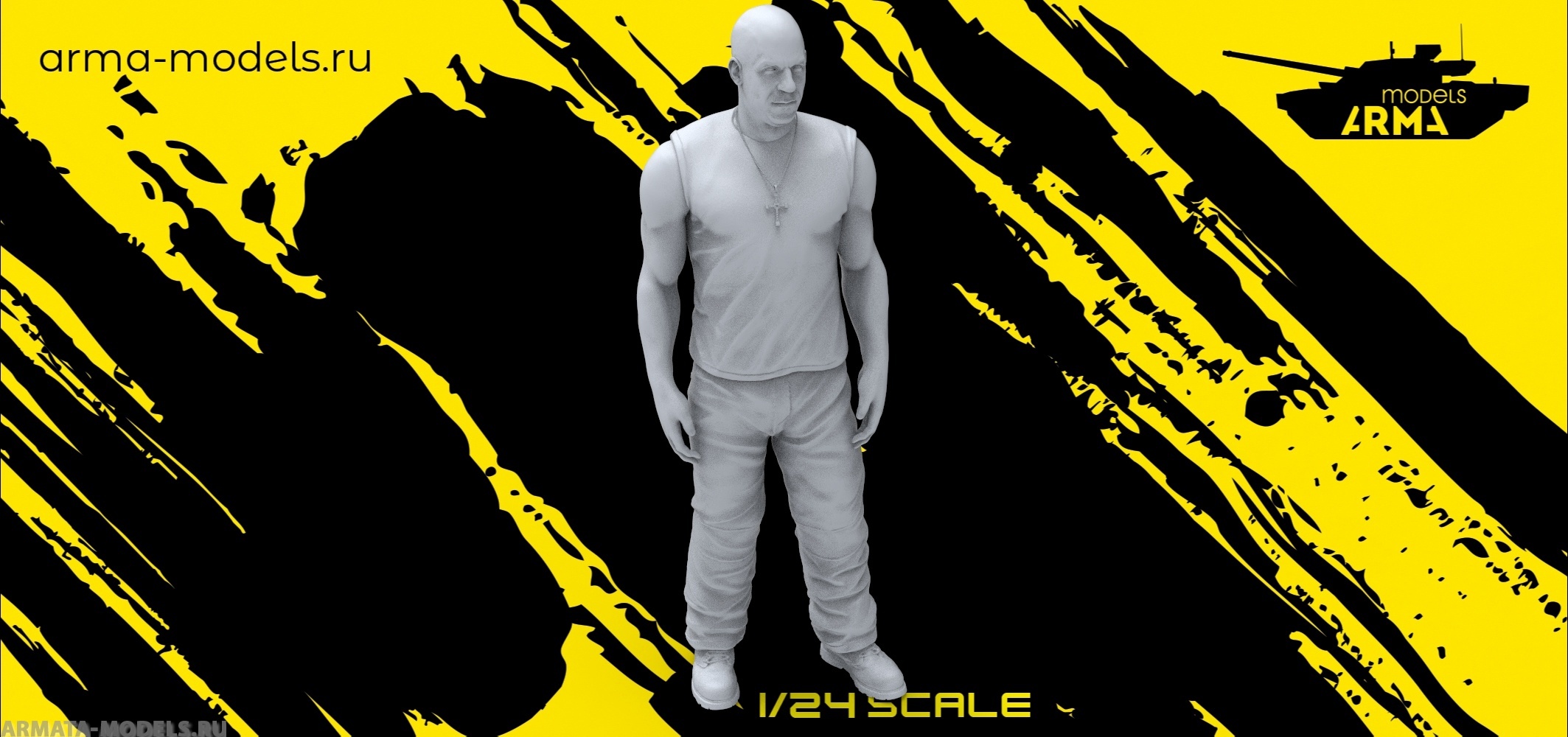 AM2402 Фигура Доминик Торетто Arma Models