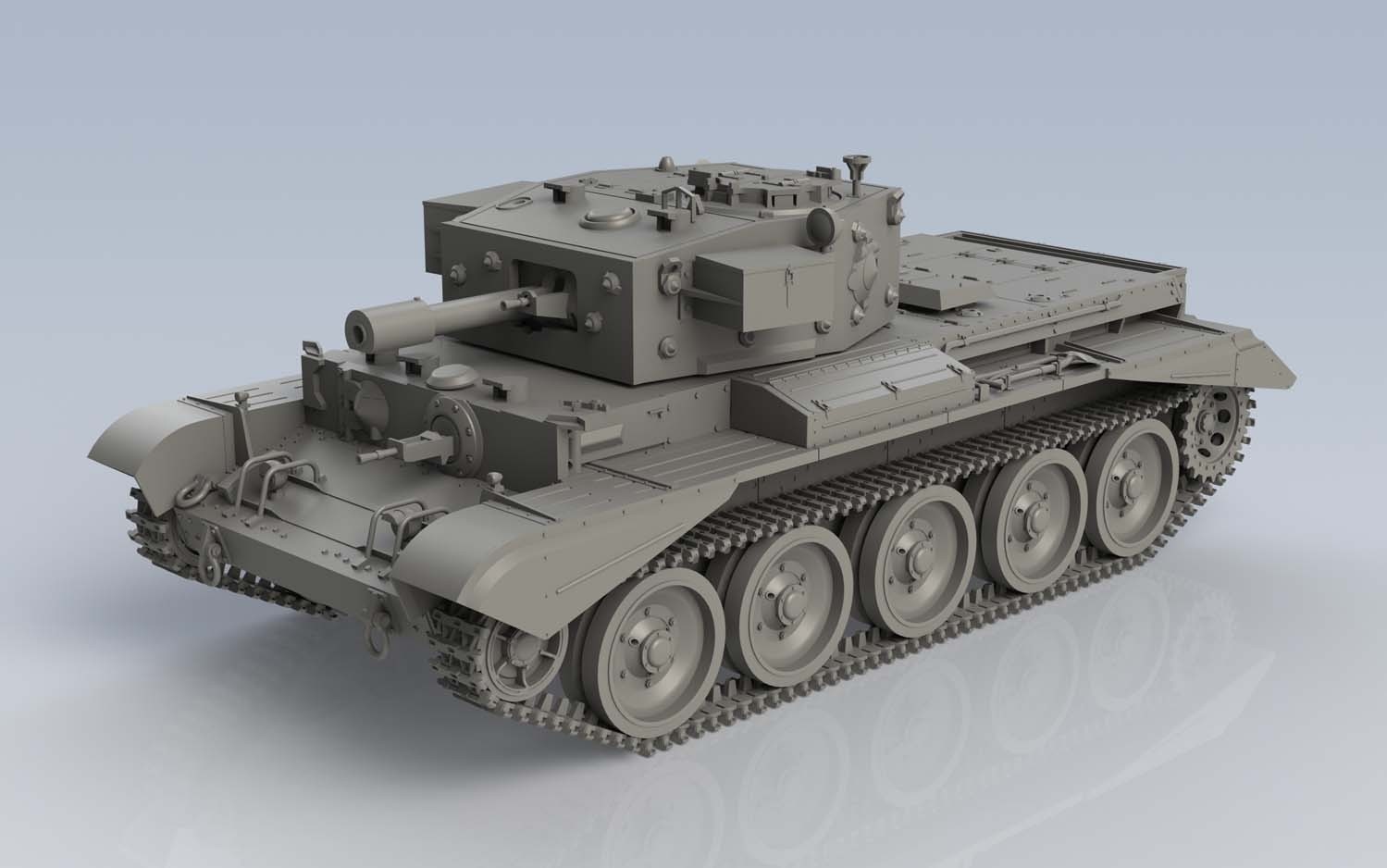 A1374 Сборная модель Танк Cromwell Mk.VI  Airfix