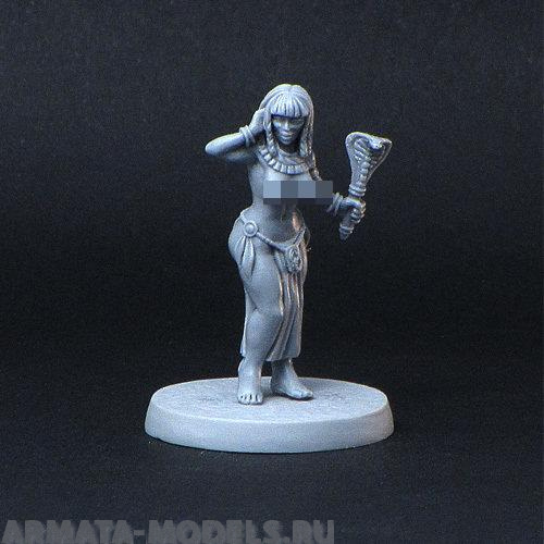 egsnake egyptian girl with snake wand BROTHER VINNI's