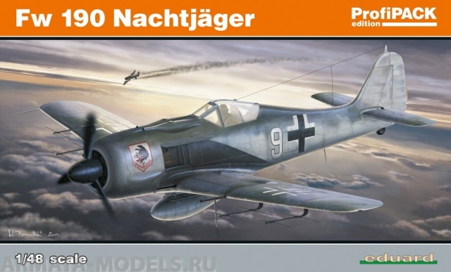 8177 Самолет Fw 190A Nightfighter EDUARD