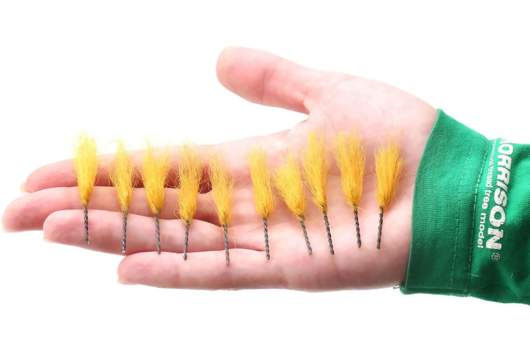 080ptv004 Высокие пучки травы Золотисто-охристые 10 шт.