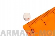 1212037MG Неодимовый магнит диск 5х4 мм