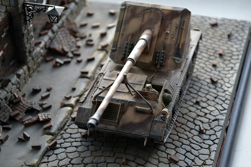 35008 Немецкое 88-мм самоходное противотанковое орудие PаК 43/3 ARK model