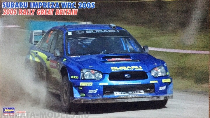 20229 Автомобиль Impreza 05 GB Hasegawa