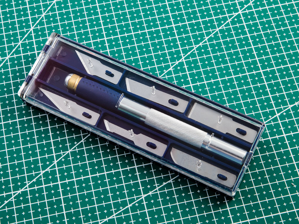 0608MCH Модельный нож: 6 профильных лезвий