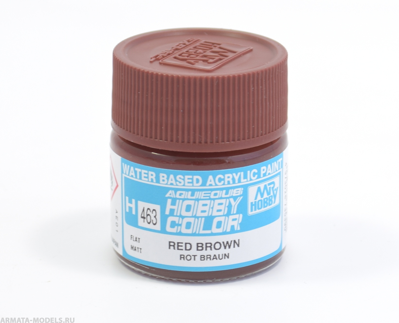 H463 Краска  10мл  RED BROWN 2