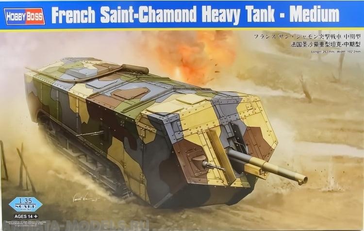 83859 French Saint-Chamond Heavy Tank - Medium Hobby Boss