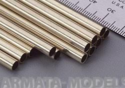 KS815036 Тонкостенная латунная трубка 1,2мм, 2шт