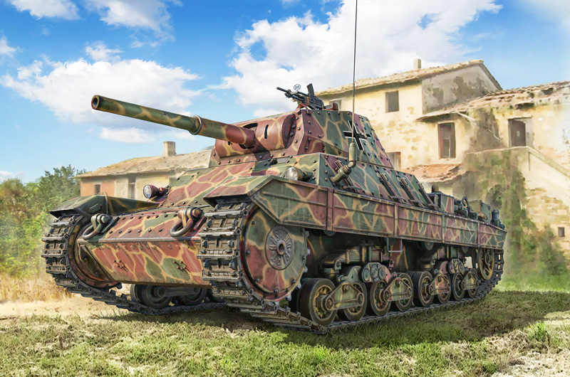 6599ИТ P40 ITALIAN HEAVY TANK Italeri