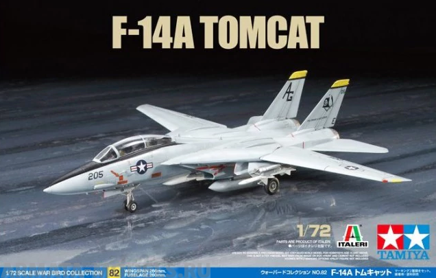 60782T Grumman F-14A Tomcat Tamiya