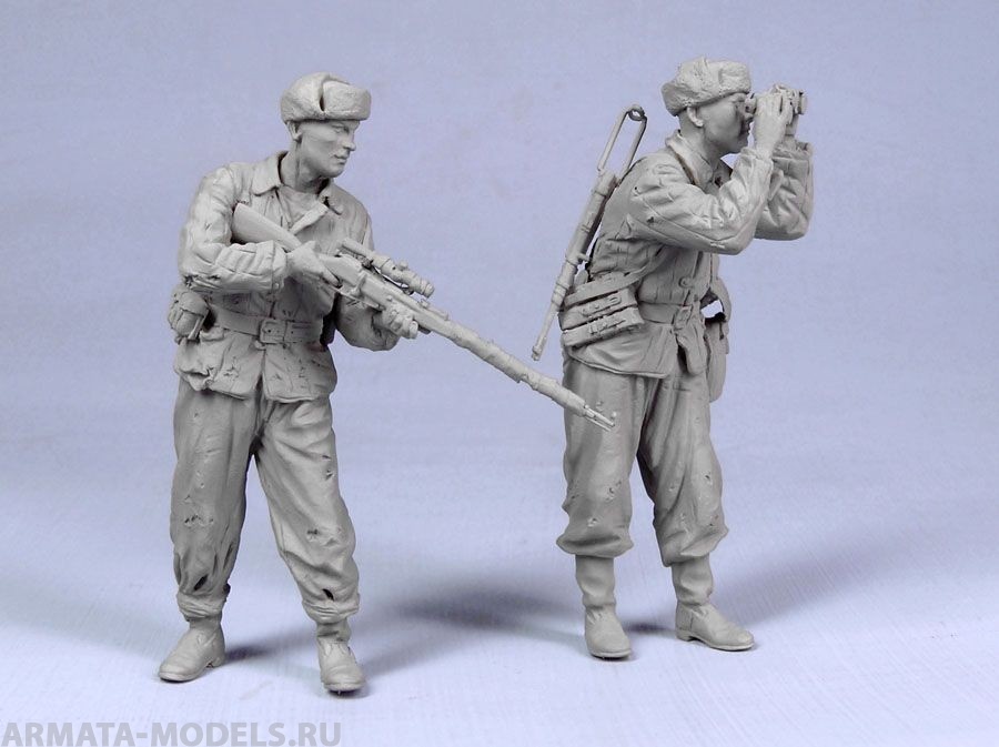 Т-35075 Советские снайперы (Сталинград зима 1942 г) (2) Tank