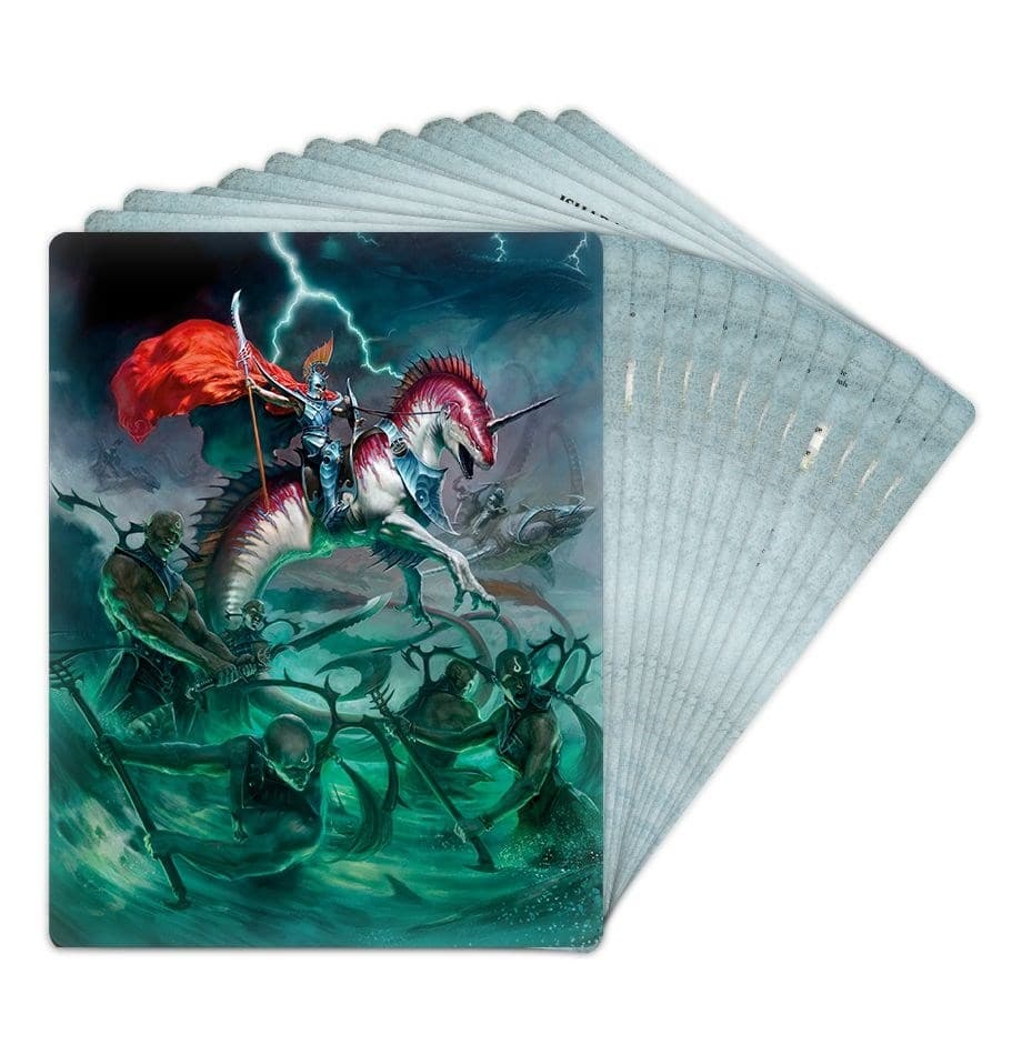 87-02-60GW Карты Боевые Свитки. Глубиннорожденные Идонет (англ.) (Warscroll Cards: Idoneth Deepkin (Eng))