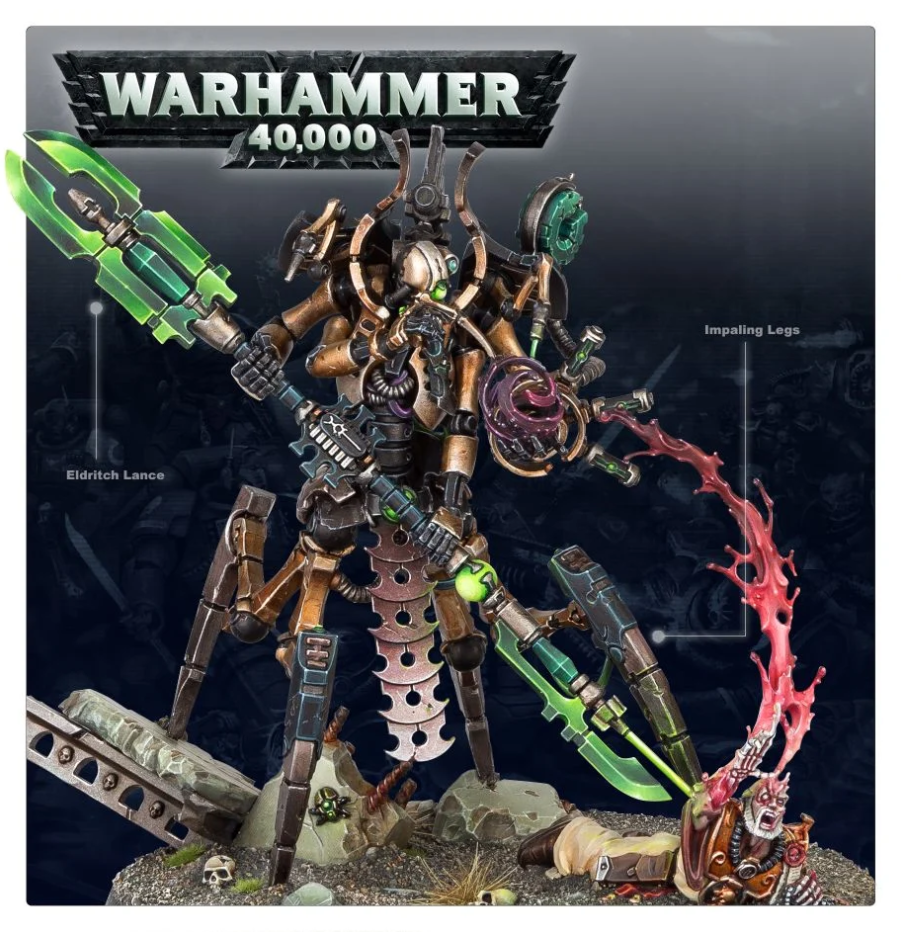 49-66GW Набор Некроны. Иллюминор Серас (Necrons Illuminor Szeras)