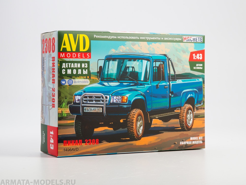 1496AVD Сборная модель Пикап-2308 AVD Models