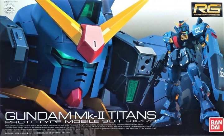 BND-2166337 Сборная модель RG Bandai Gundam MK-II Titans Bandai