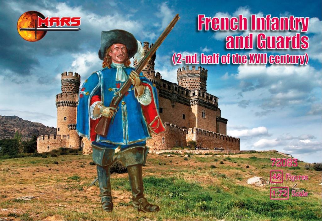 72083MR Фигуры French Infantry & Guards 1/72