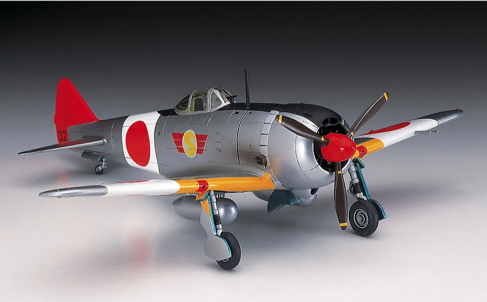 00132 Самолет KI-44-1/II TOJO(Shoki) Hasegawa
