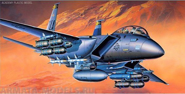 12478 Самолет  F-15E STRIKE EAGLE Academy