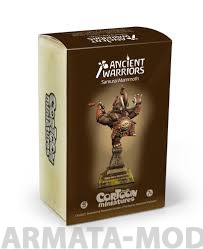 СM-A02 Декоративная фигурка из смолы;Самурай Мамонт (Samurai Mammoth) ScaleBro