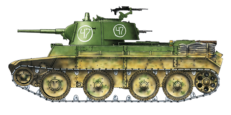 35027 Советский легкий танк БТ-7М ARK ARK model