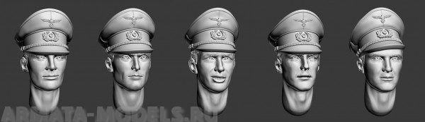ARM356023 Немецкие головы (офицеры) ВОВ, №1 ARMOR35