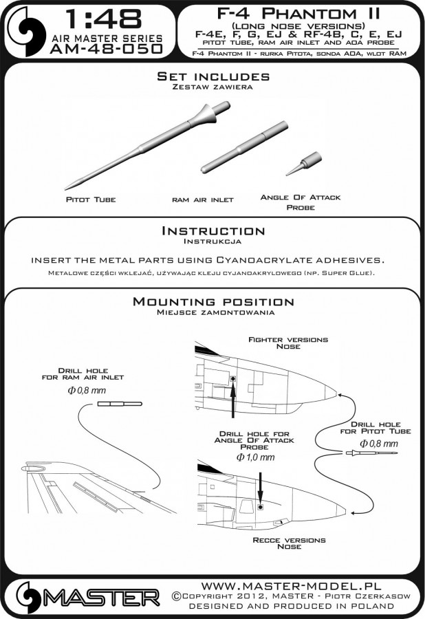 AM-48-050 ПВД для самолета F-4E, F, G, J