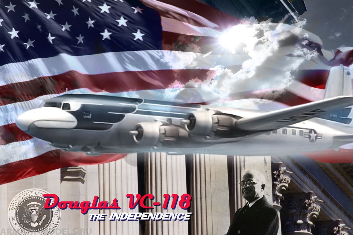 Rod307 Самолёт Douglas VC-118 The Independence Roden