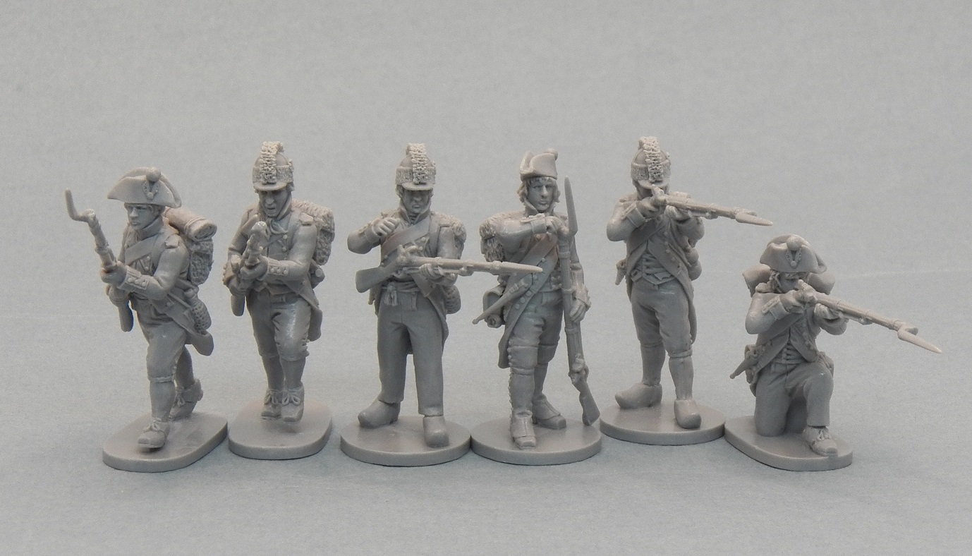 015.11 Французская революционная пехота: фузилеры, 1792-1796 Аванпост