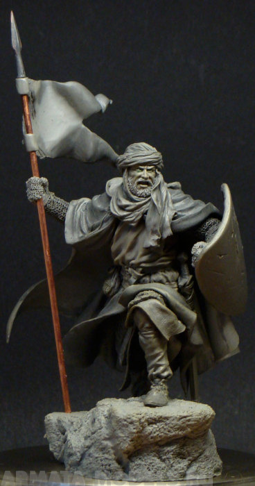 75-009TIN Knights Templar  in Jerusalem TinBerlin