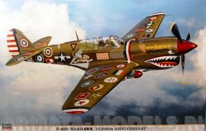 08195 Самолет P-40N Hasegawa