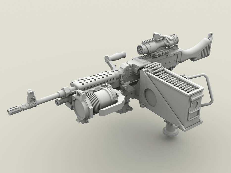LF3D014 M240 SWING ARM VAR.1 SET (1/35 SCALE)