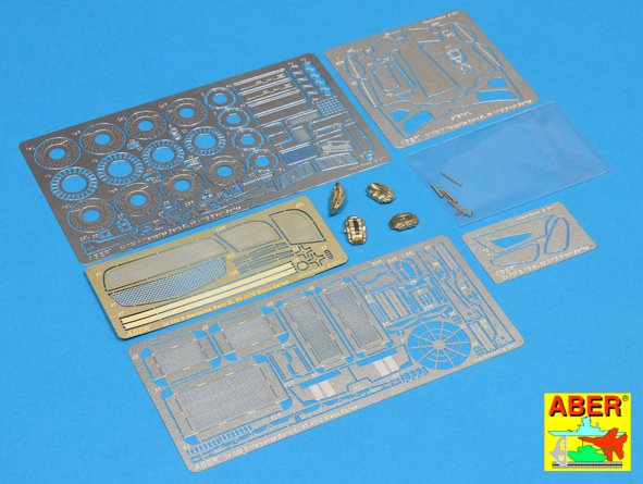 ABR-24-029  Дополнения для  MercedesBenz SL 65 AMG Black Series для Aoshima 1/24