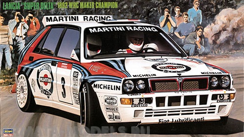 25015 Автомобиль Lancia Super Delta 92WRC Hasegawa