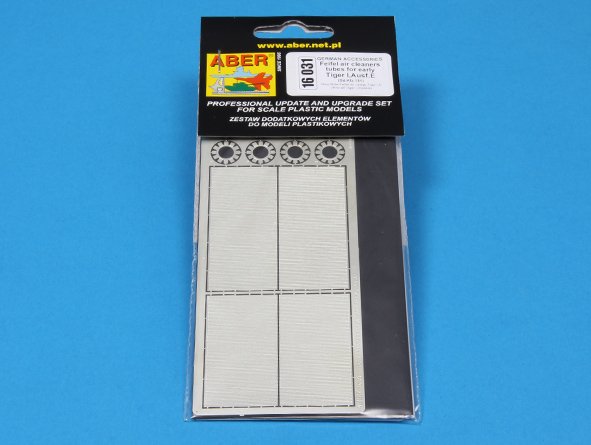 ABR-16-031  Дополнения для  Feifel air cleaners tubes for early Tiger I для Tamiya and others 1/16