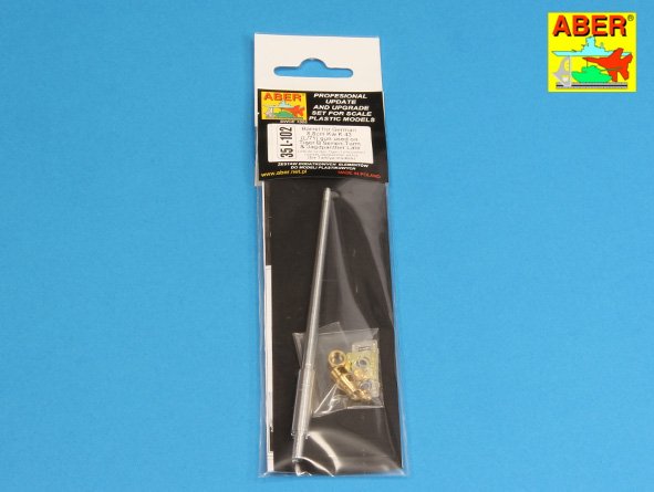 ABR-35-L-102  Дополнения для  Barrel for German 8,8cm Kw.K 43 (L/71) gun used on Tiger B Serien-Turm & Jagdpanther Late для Tamiya 1/35