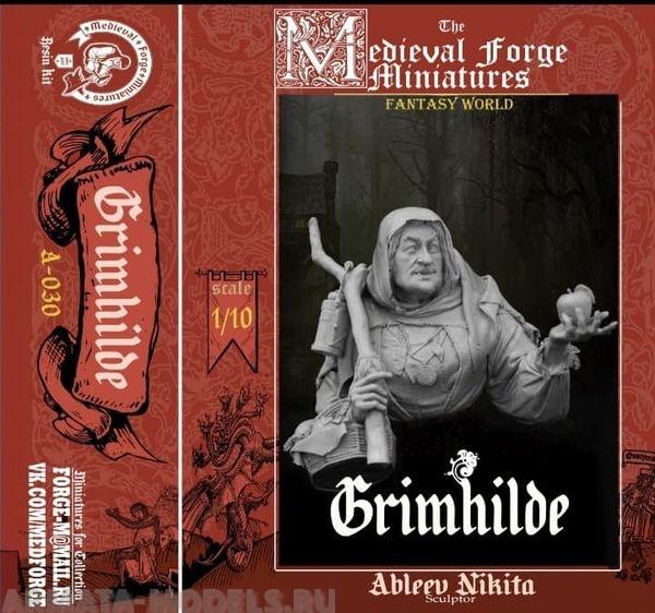 A-030 Фигура Grimhilde Medieval Forge Miniatures