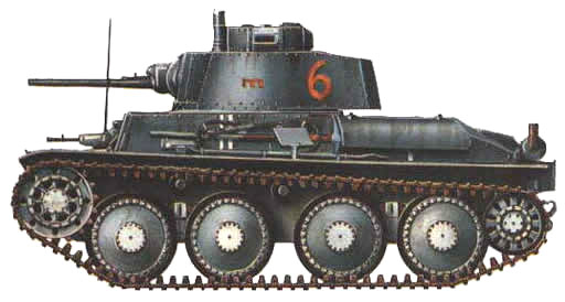35003 Немецкий танк Прага 38t(G) ARK model