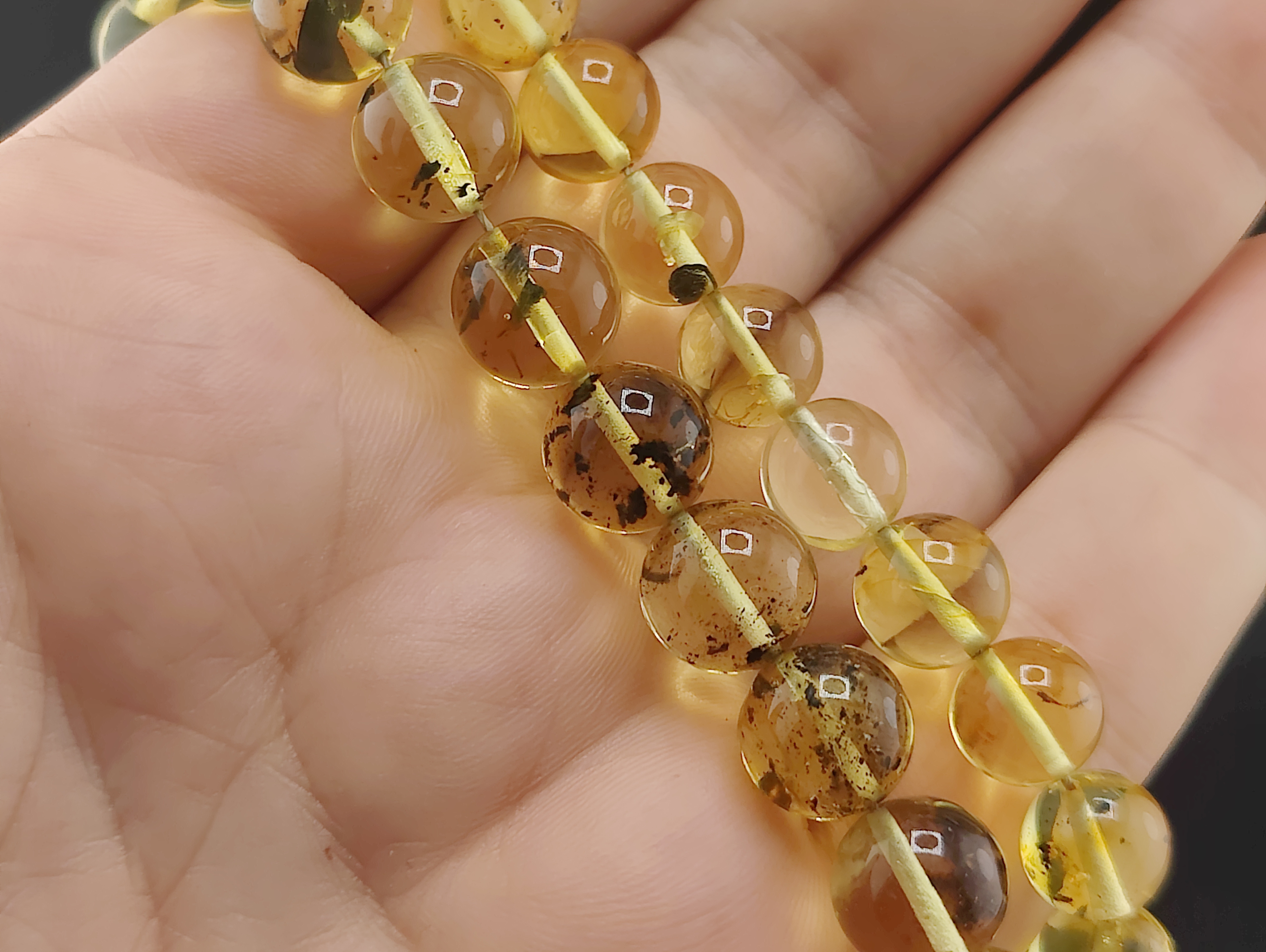 AAM0042 Бусы из натурального балтийского янтаря высшего качества