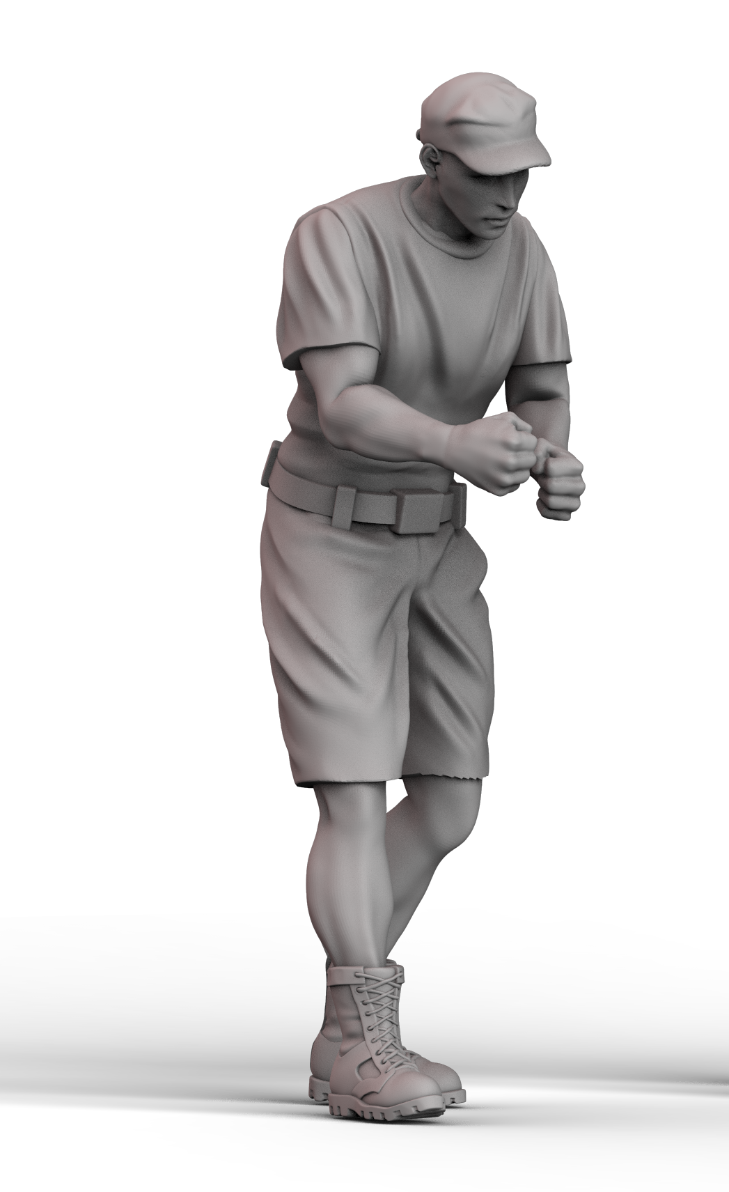 AM4892 Техник осматривает пушку "Сирия"