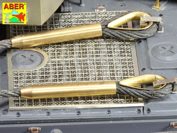 ABR-16-030  Дополнения для  Tow cables & track cable with brackets used on Tiger I, King Tiger & Panther для Various 1/16