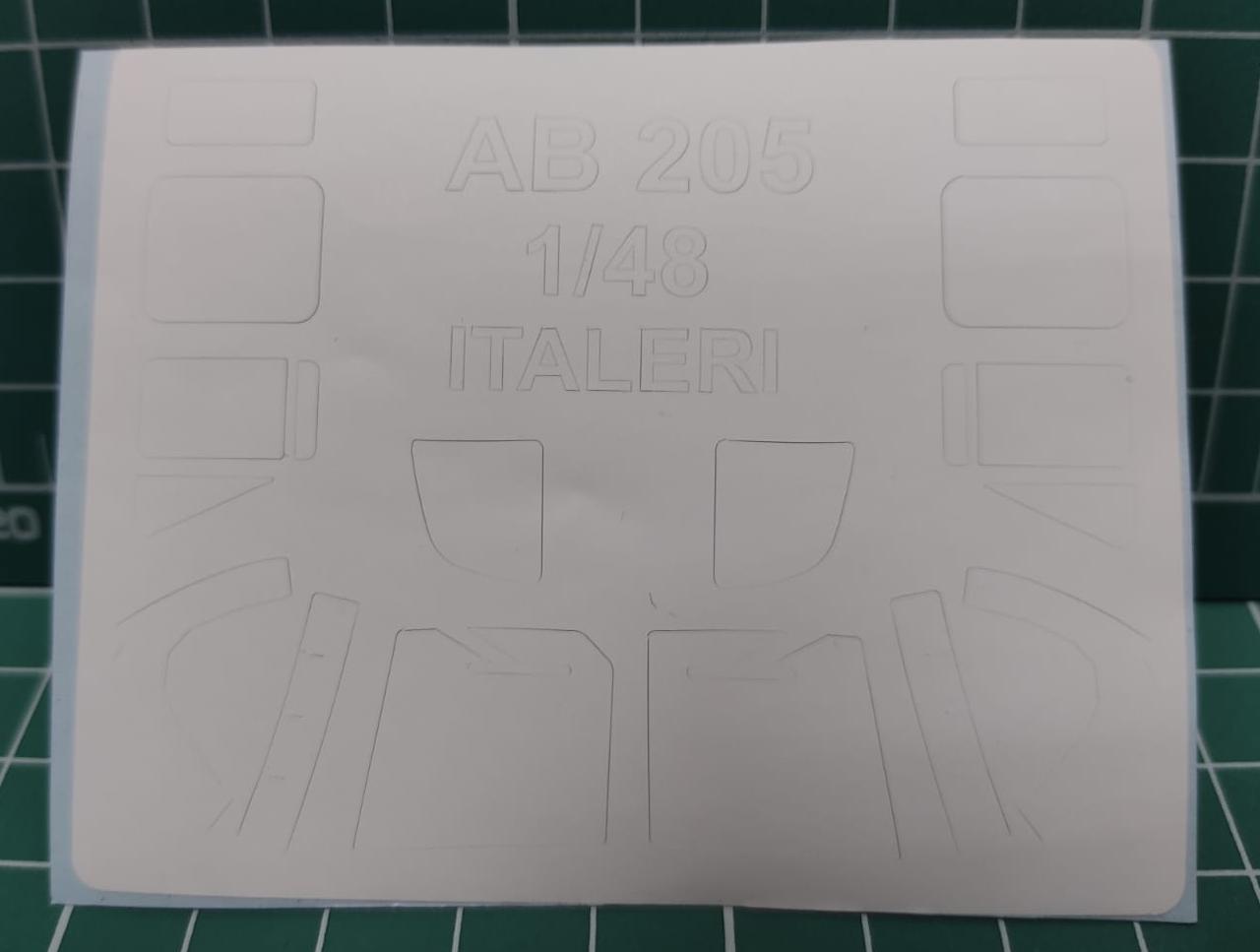 48236KV Окрасочная маска AB 205 (ITALERI #2739)