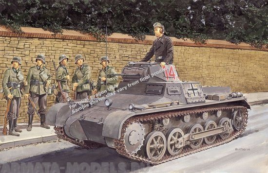 6186Д Танк Pz. Kpfw. 1 Ausf. B Dragon