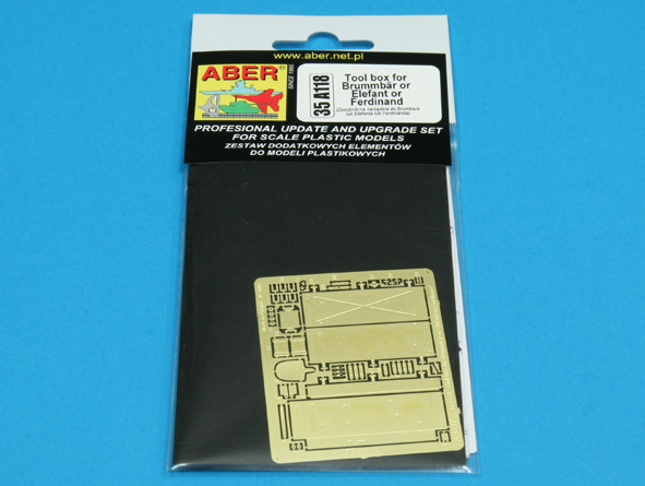 ABR-35-A118  Дополнения для  Tool box for Brummbar, Ferdinamd, Elefant для  1/35