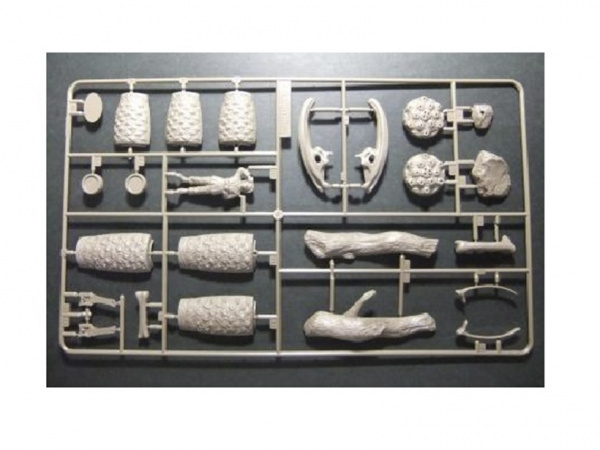 60102 Диорама Тираннозавр на ландшафтной подставке Tamiya