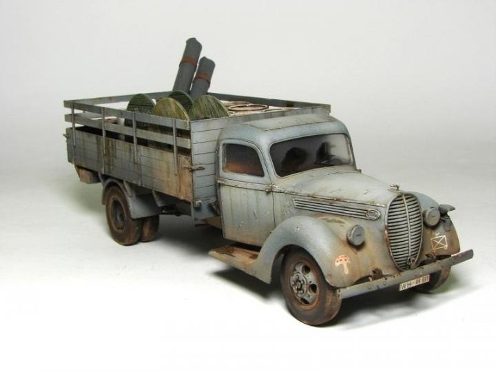 35413 G917T (производства 1939), немецкий грузовой автомобиль ICM