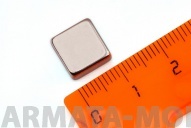 1272110MG Неодимовый магнит прямоугольник 10х10х5 мм, N33