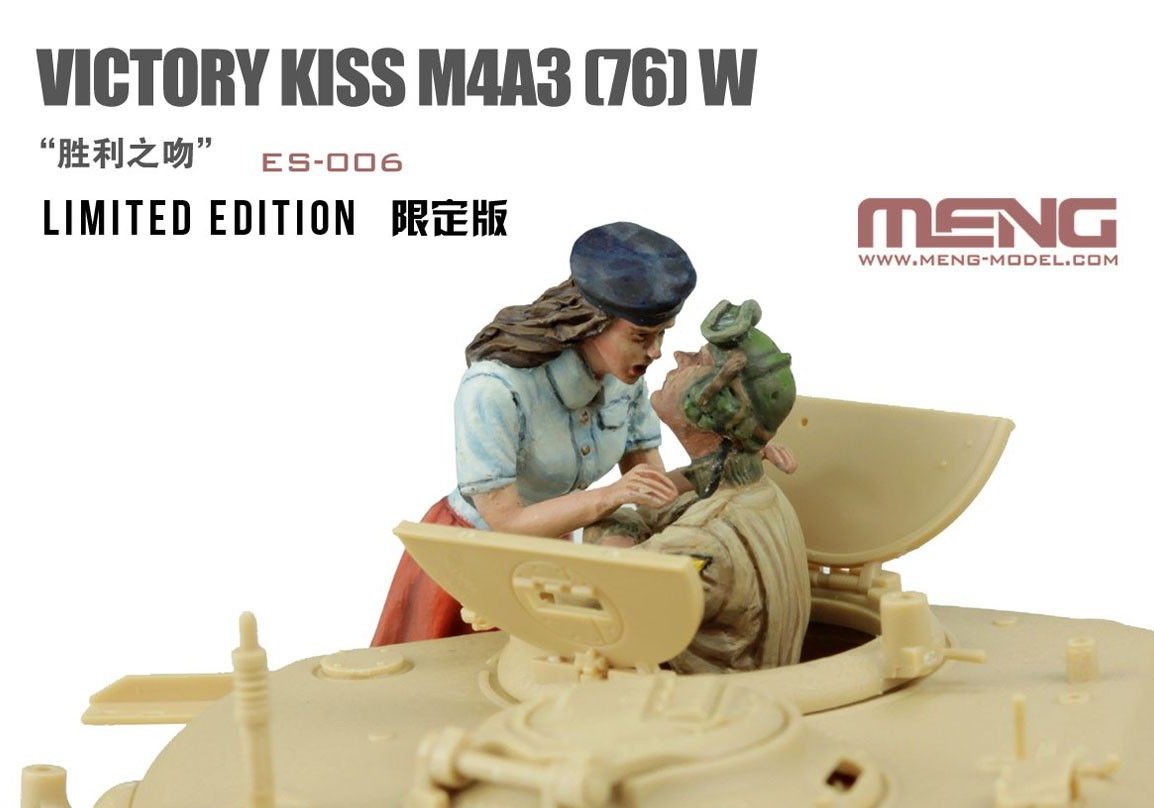 ES-006 Танк Victory Kiss M4A3 (76) W Limited Edition Meng
