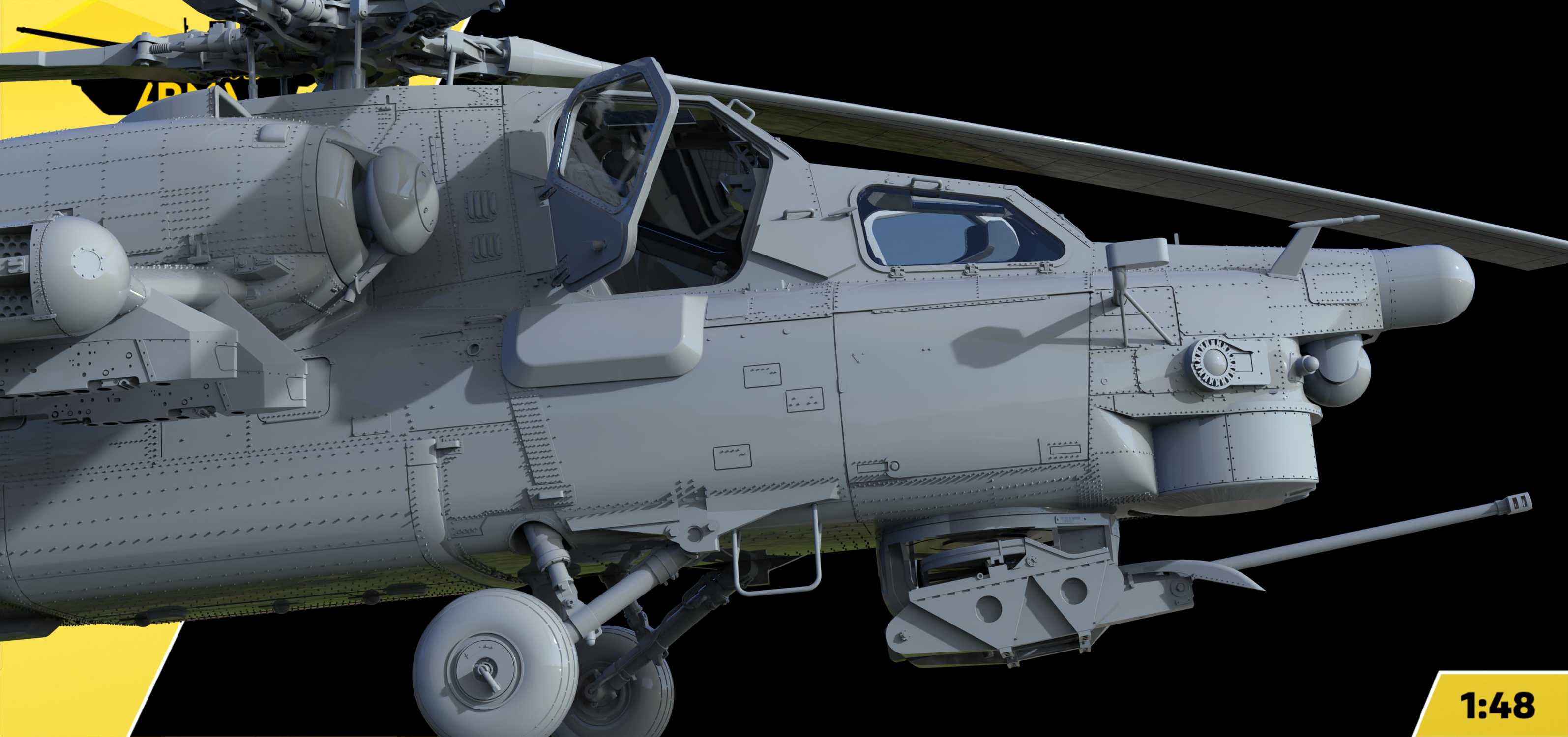 AM48300 Российский ударный вертолёт Ми-28Н 'Ночной охотник' Arma Models